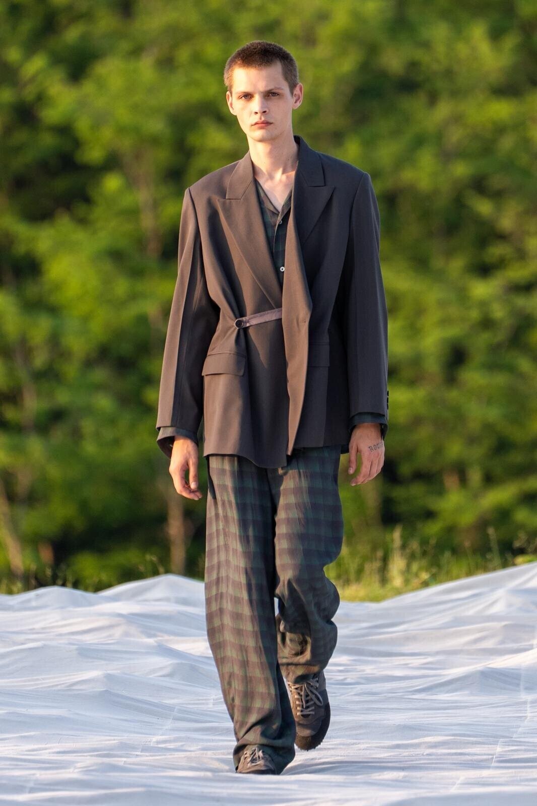 t*y様 YOKE レザーライクワイドレッグイージーパンツ 1 24AW ヨーク(YOKE) メンズ パンツ ｜公式通販サイト - リロープ