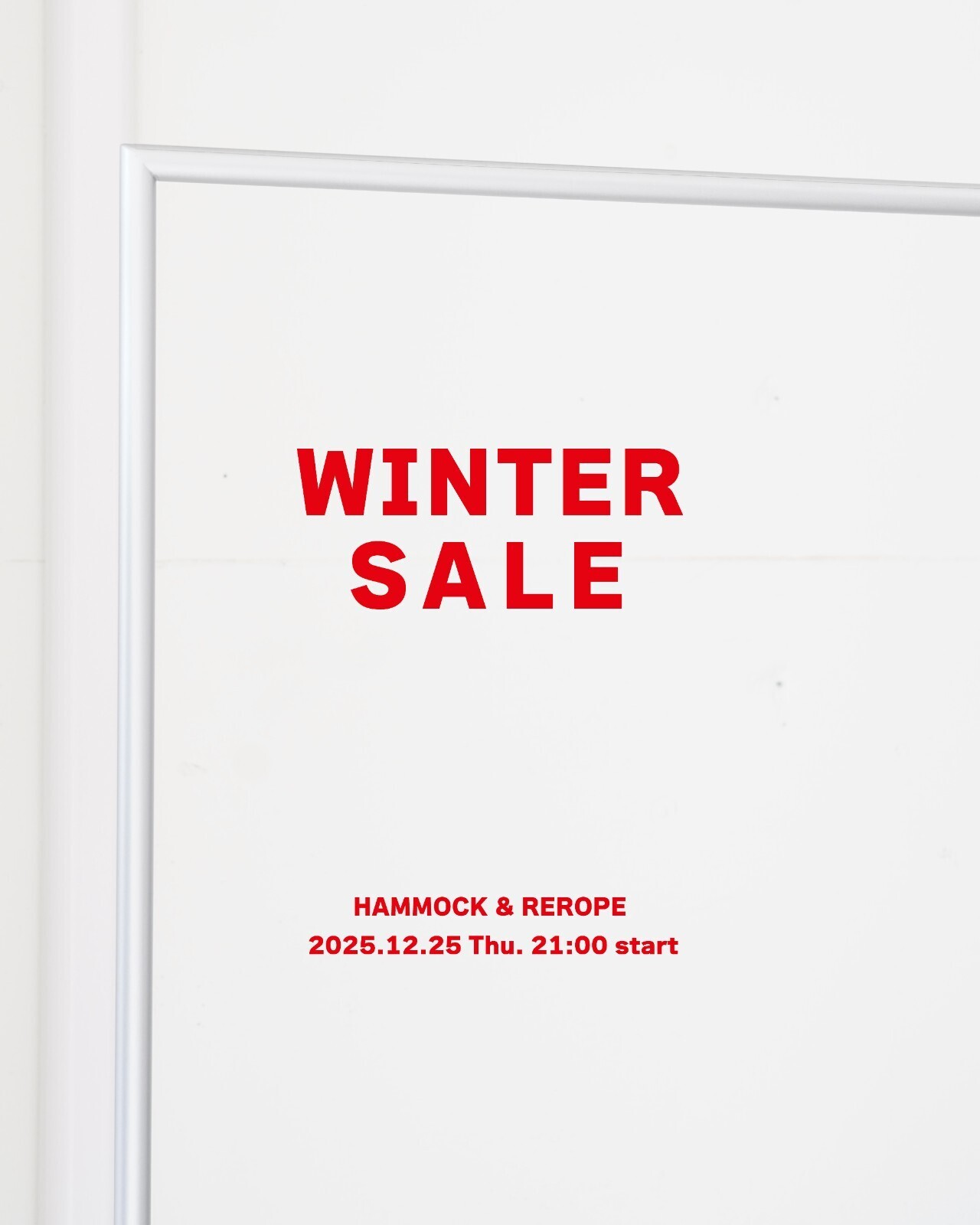 ウィンターセール』開催のお知らせ｜公式通販サイト - リロープ