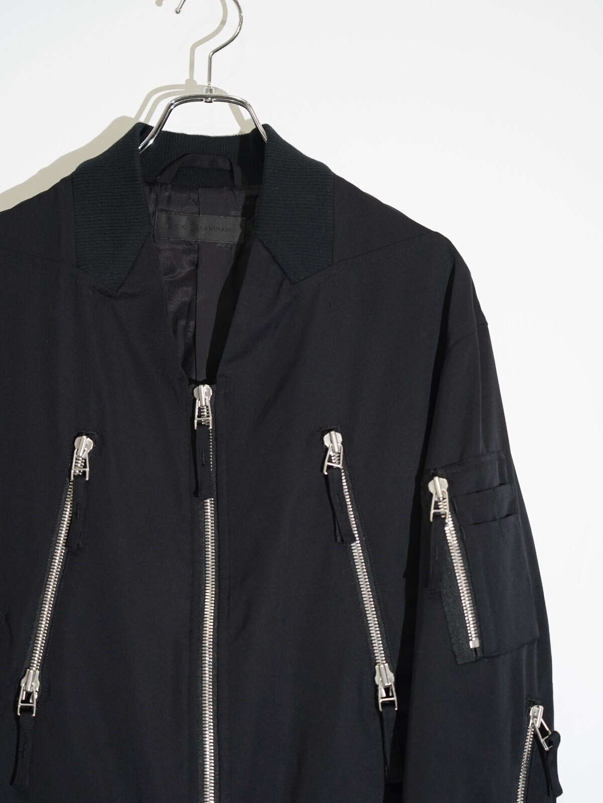 ヒビキ ナカミナミ メンズ テーラードカラー ボンバージャケット 画像7