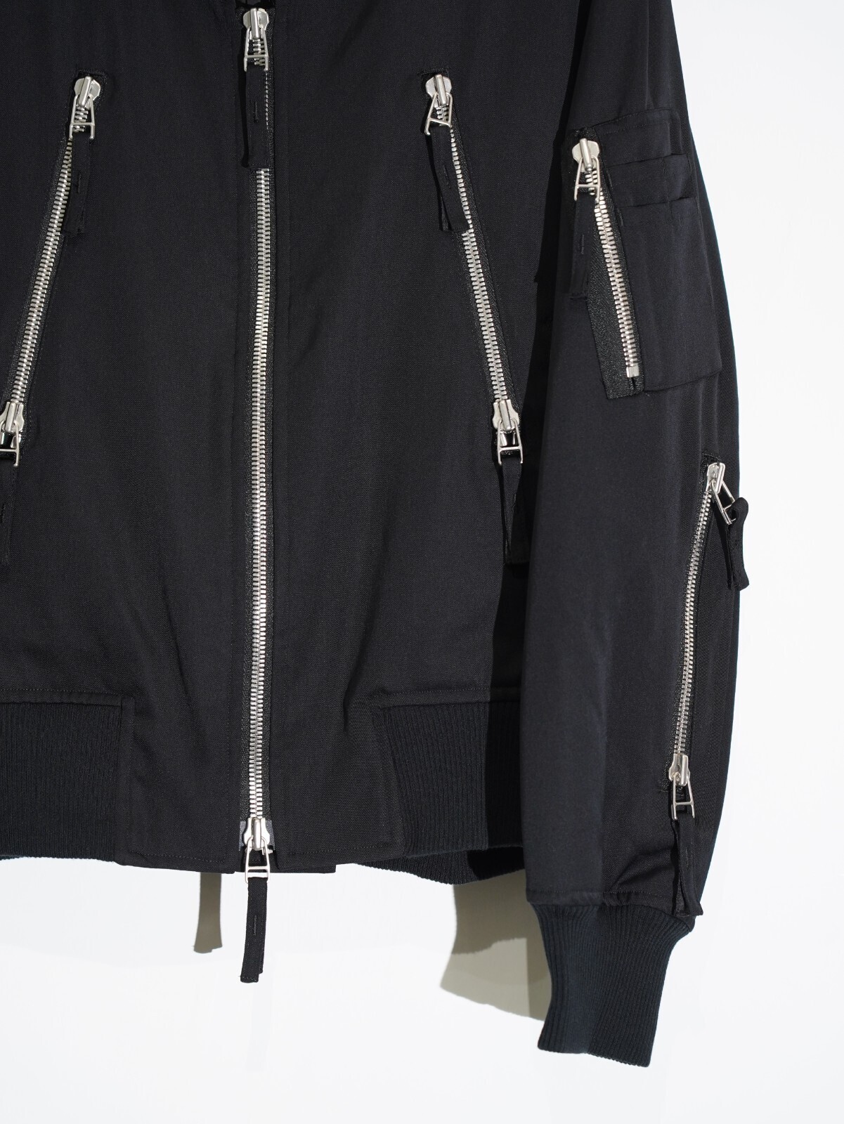 ヒビキ ナカミナミ メンズ テーラードカラー ボンバージャケット 画像8