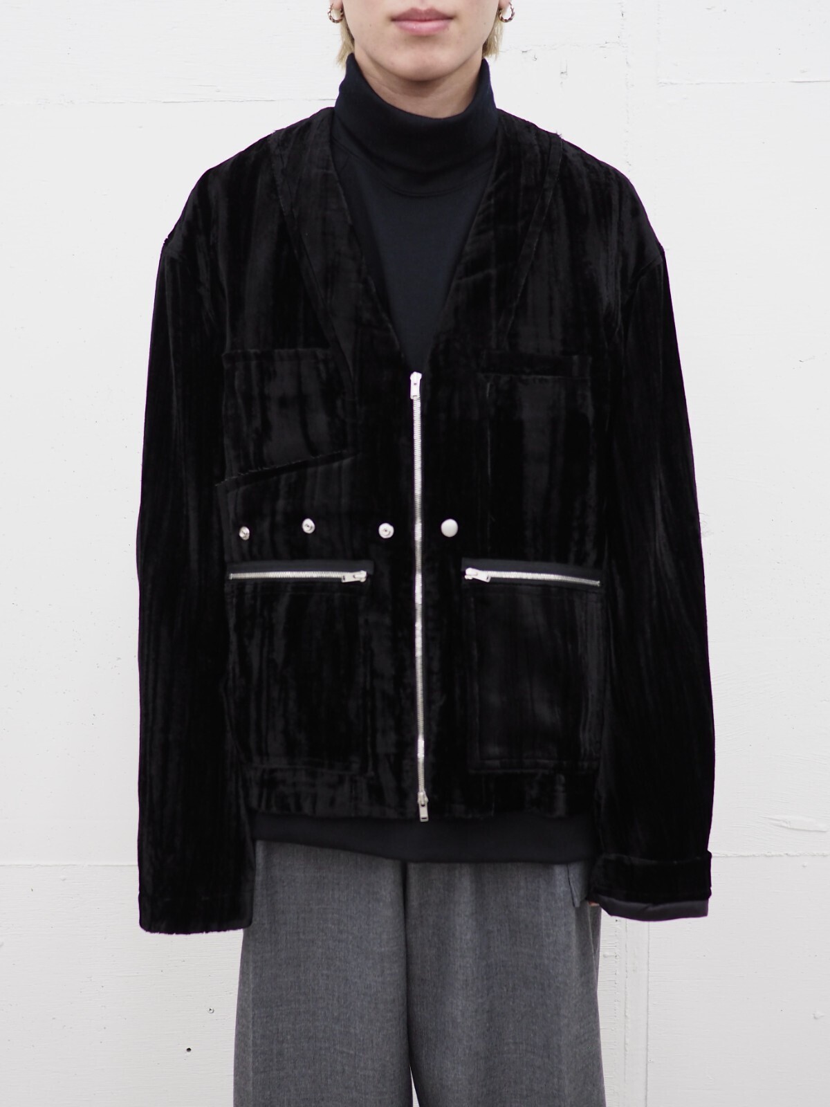 Hibiki Nakaminami 男士 VELVET BLOUSON 图片7