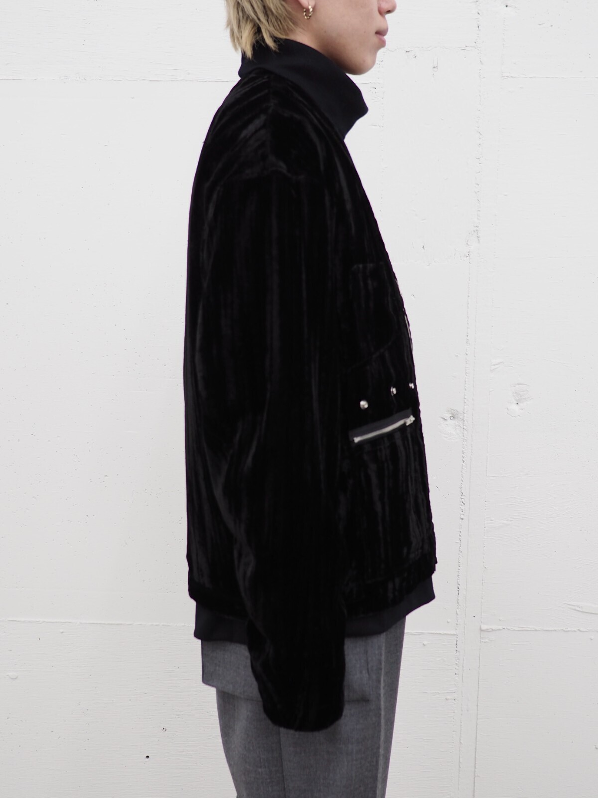 Hibiki Nakaminami 男士 VELVET BLOUSON 图片8