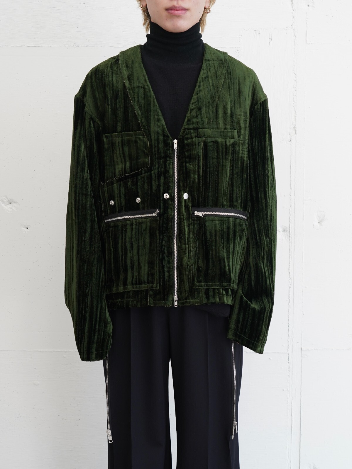 Hibiki Nakaminami 男士 VELVET BLOUSON 图片15