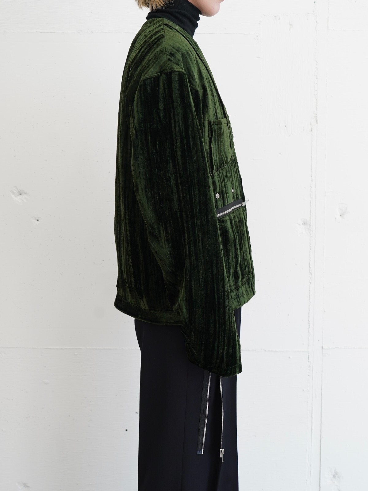Hibiki Nakaminami 男士 VELVET BLOUSON 图片16