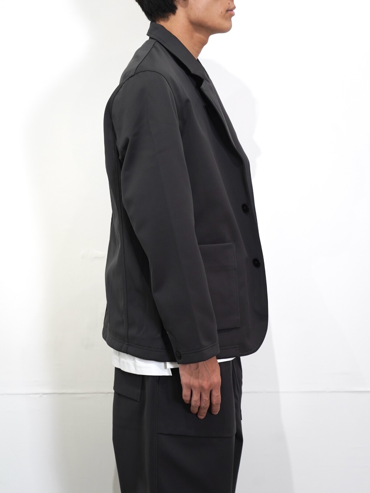 CURLY&Co. 女士 & 男士 SOLID DOUBLE-KNIT JACKET 圖片9