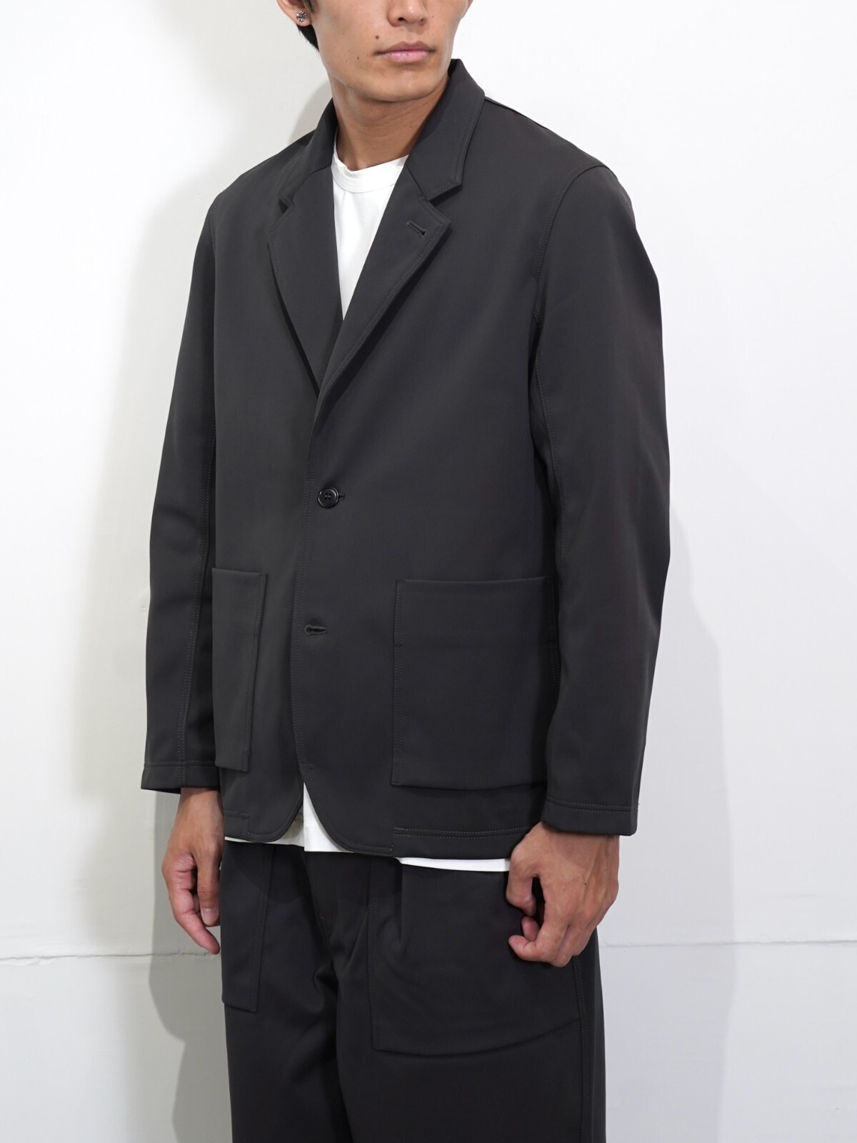 CURLY&Co. 女士 & 男士 SOLID DOUBLE-KNIT JACKET 圖片8
