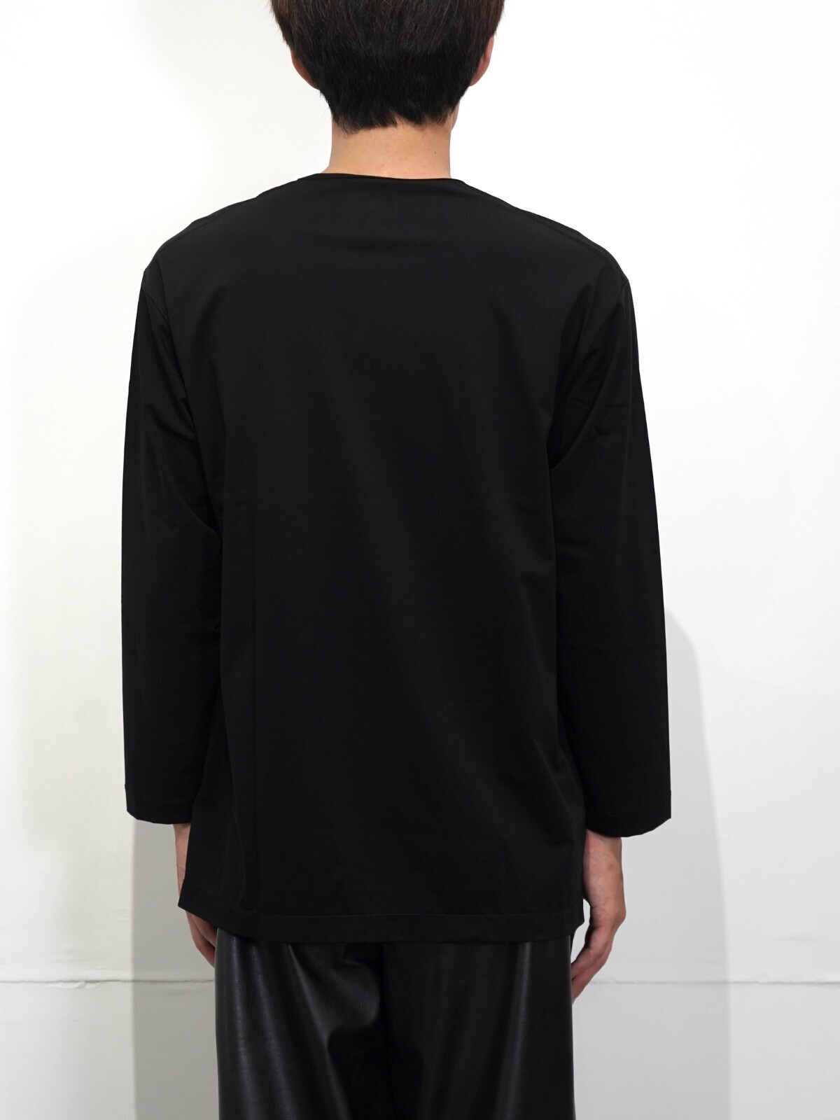 CURLY&Co. 女裝 & 男裝 HIGH-GAUGE T/C TEE (L/S) 圖片3