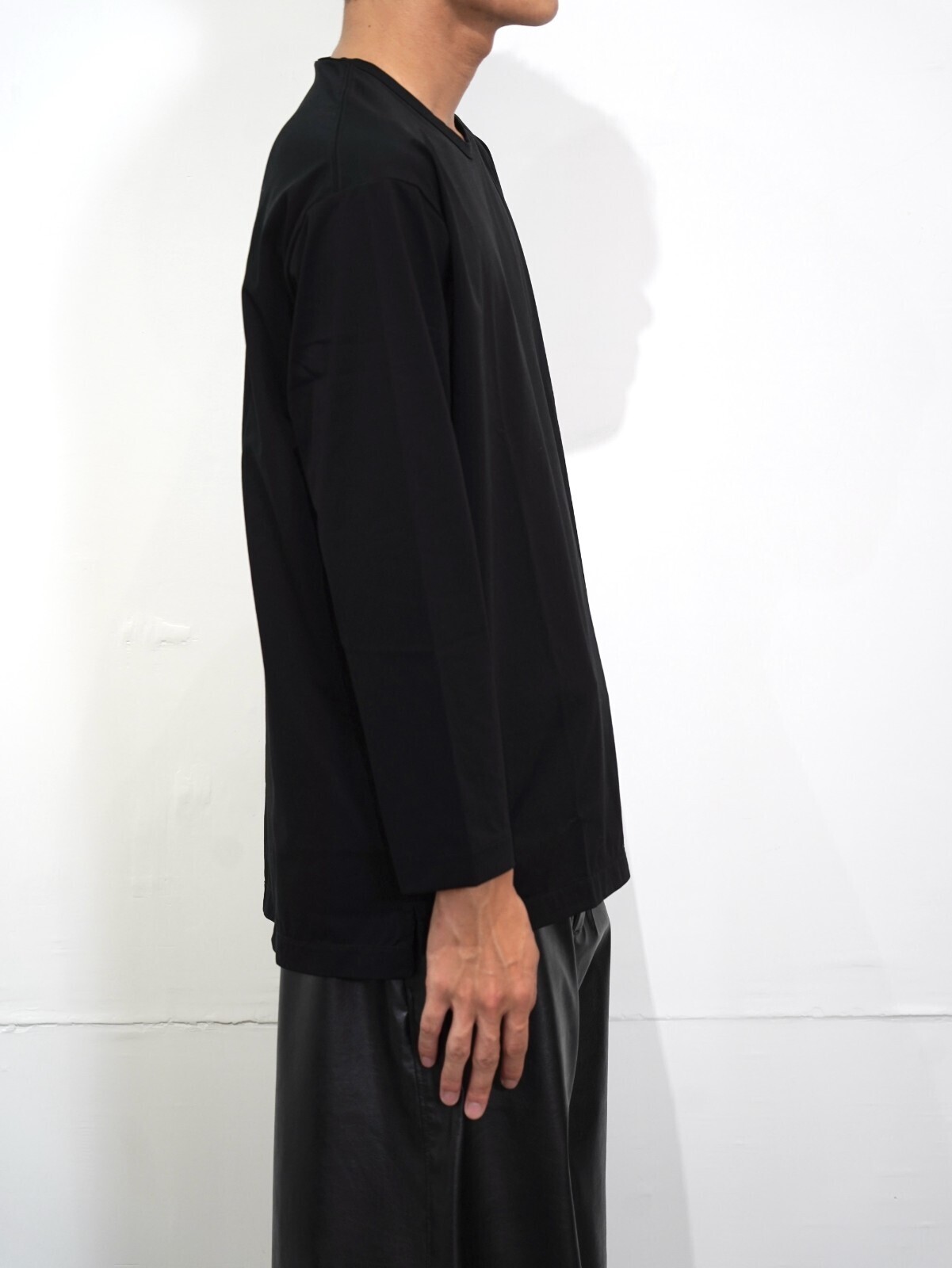 CURLY&Co. 女裝 & 男裝 HIGH-GAUGE T/C TEE (L/S) 圖片2