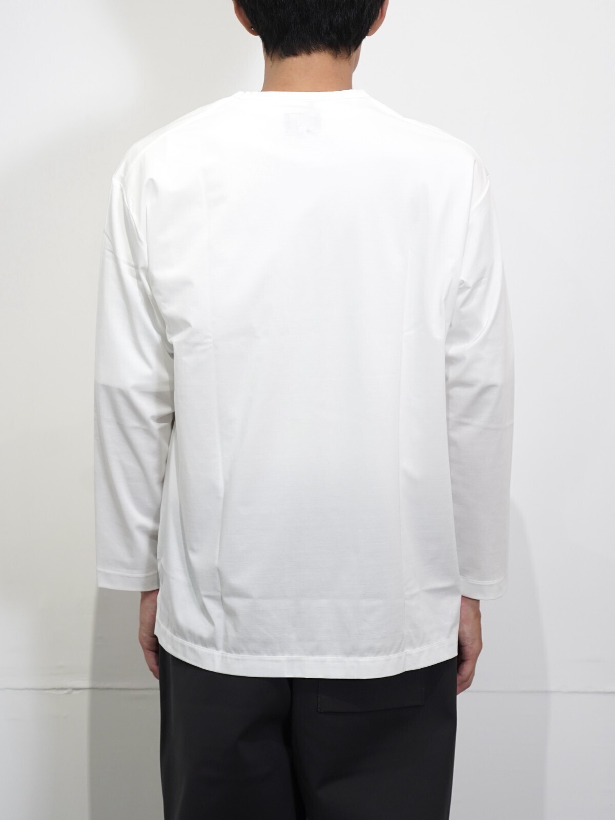 CURLY&Co. 女裝 & 男裝 HIGH-GAUGE T/C TEE (L/S) 圖片15