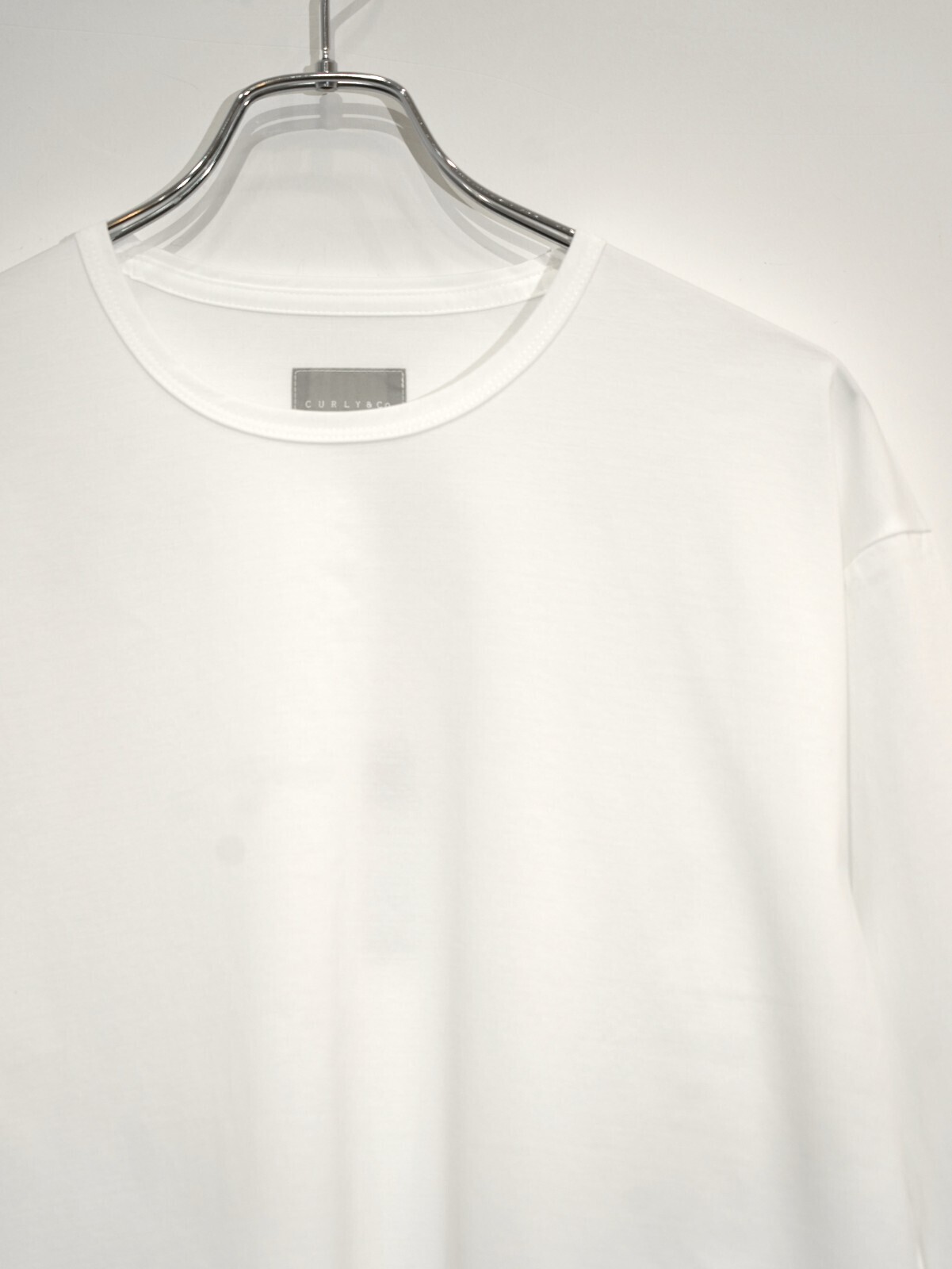 CURLY&Co. 女裝 & 男裝 HIGH-GAUGE T/C TEE (L/S) 圖片9