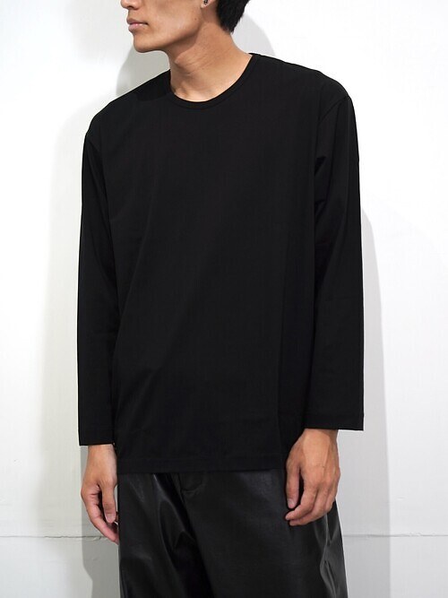 HIGH-GAUGE T/C TEE (L/S)｜CURLY&Co. WOMENS & MENS