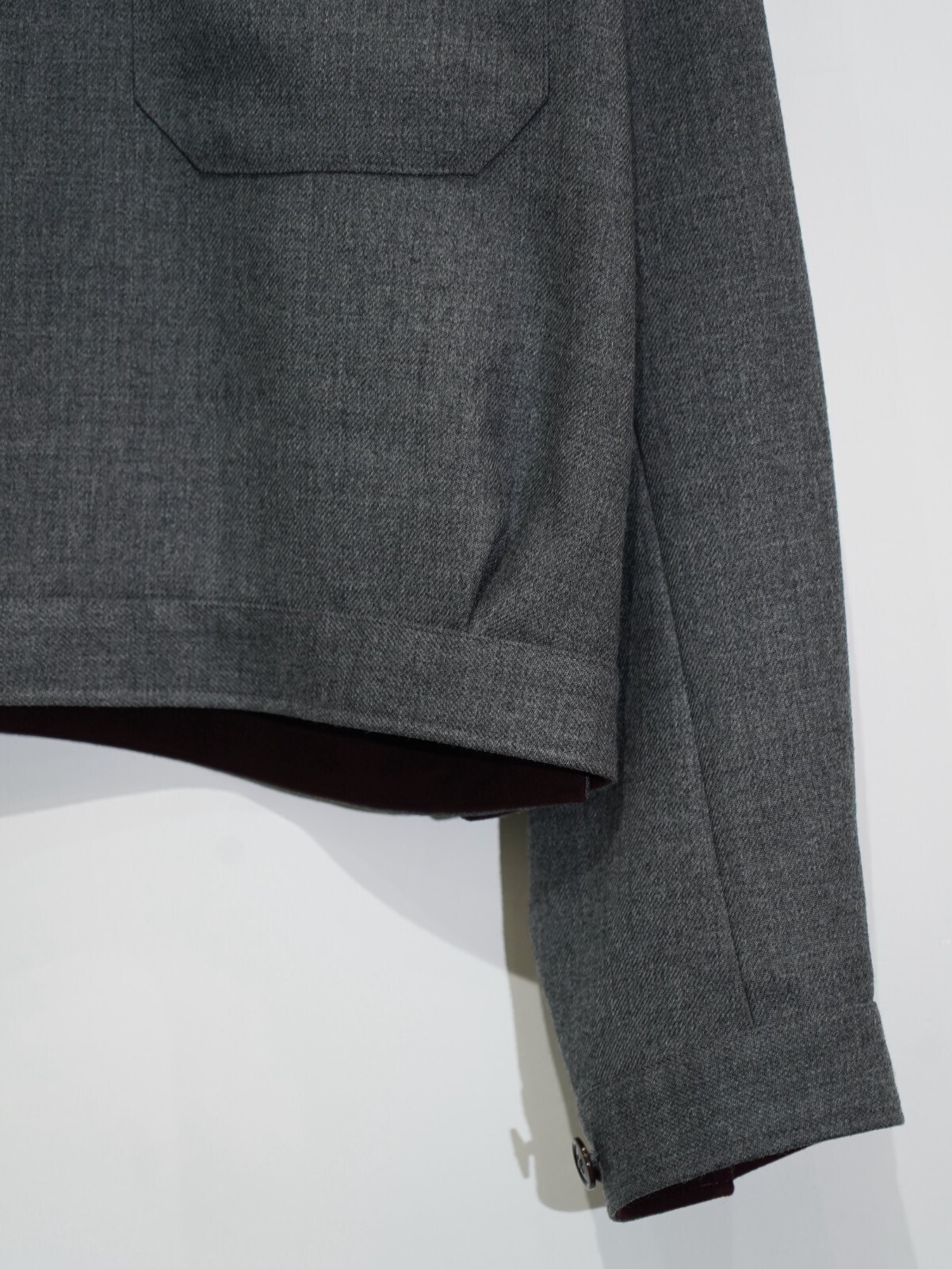 SARTO 남성 DRY WOOL TWILL EISENHOWER JACKET  이미지8