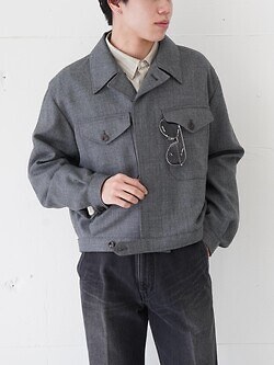 サルト メンズ ドライウールツイル アイゼンハワージャケット 画像2