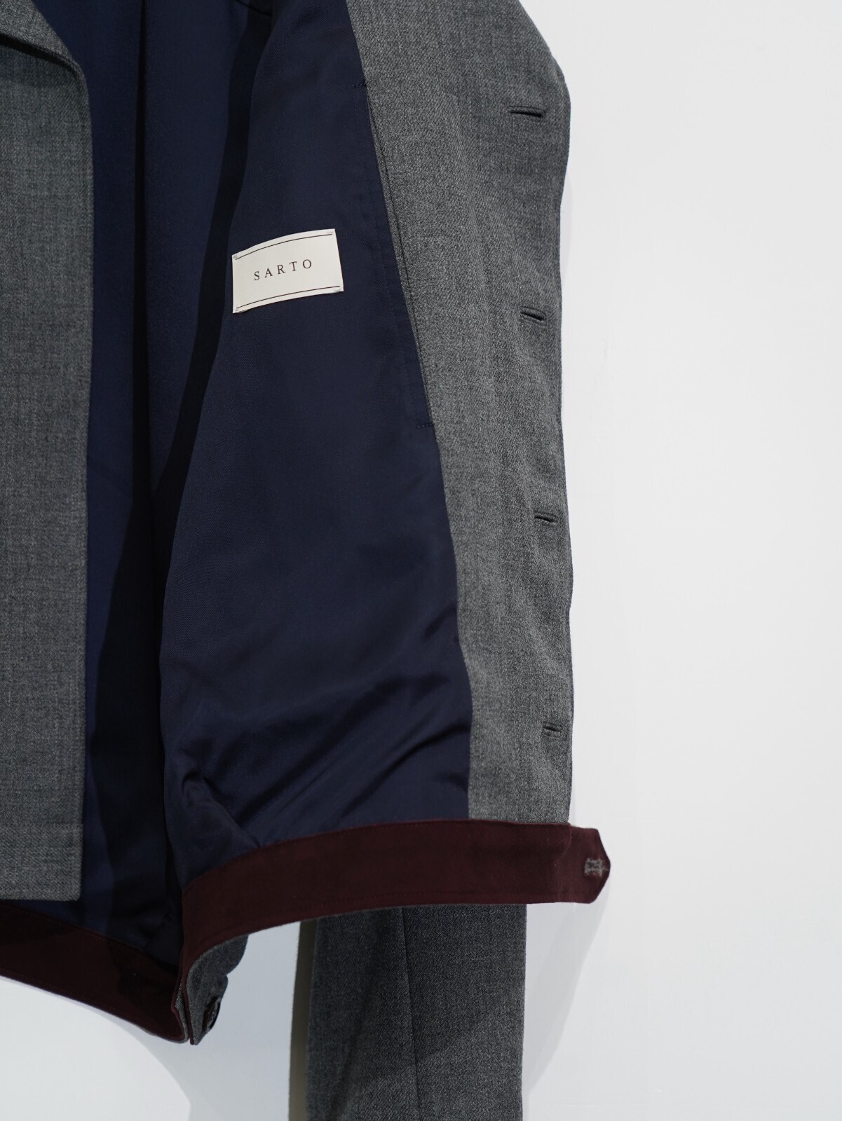 SARTO 남성 DRY WOOL TWILL EISENHOWER JACKET  이미지11