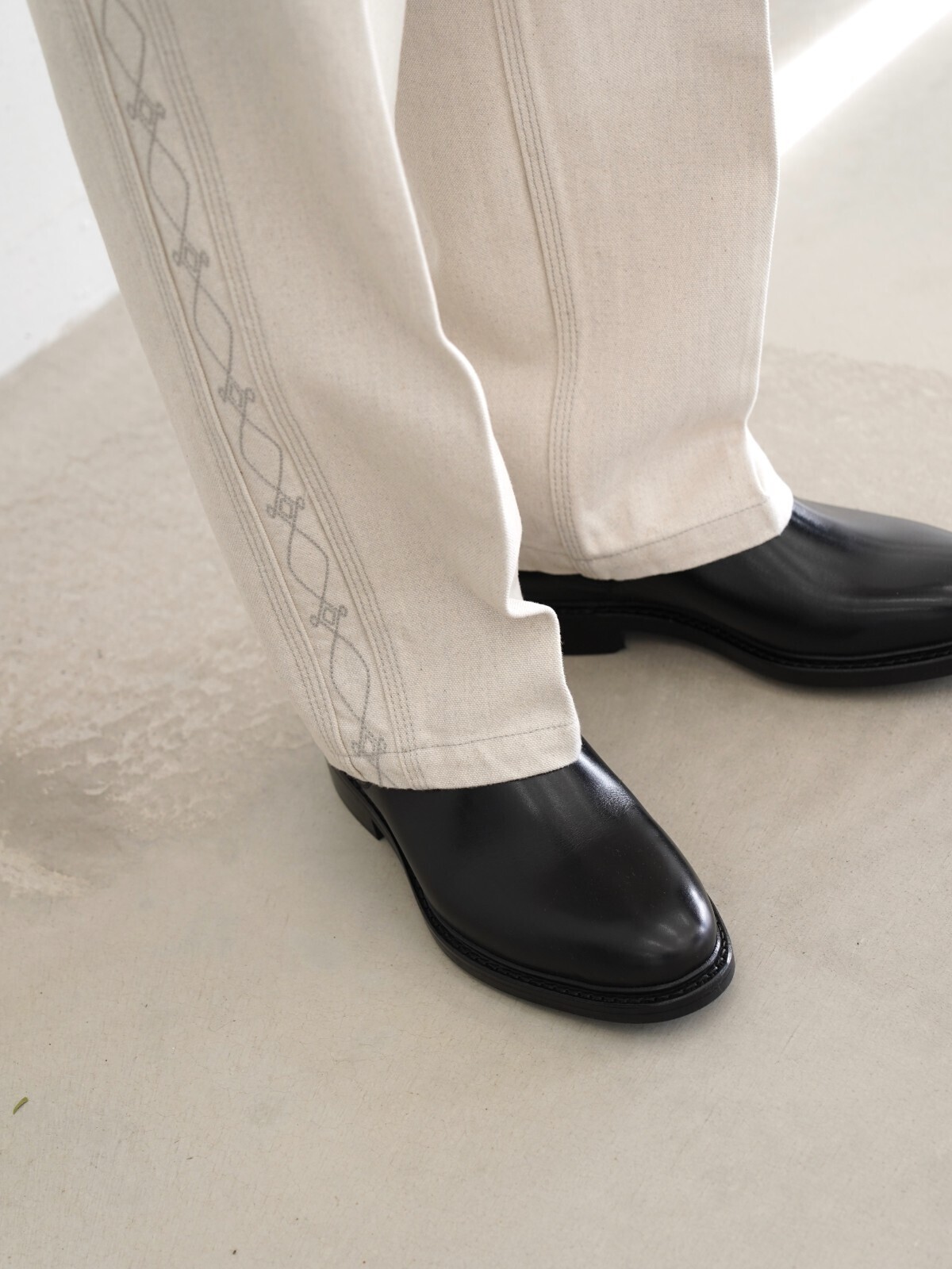 SARTO 남성 HEAVY COTTON CANVAS TOP PANTS TYPE 001 이미지4