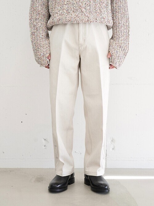 HEAVY COTTON CANVAS TOP PANTS TYPE 001｜SARTO MENS