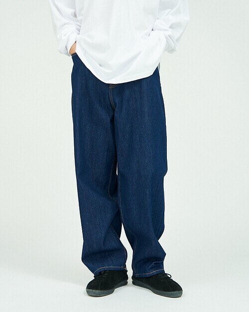CORPORATE DENIM FIVE POCKET PANTS(ONE WASH)｜FreshService 남성