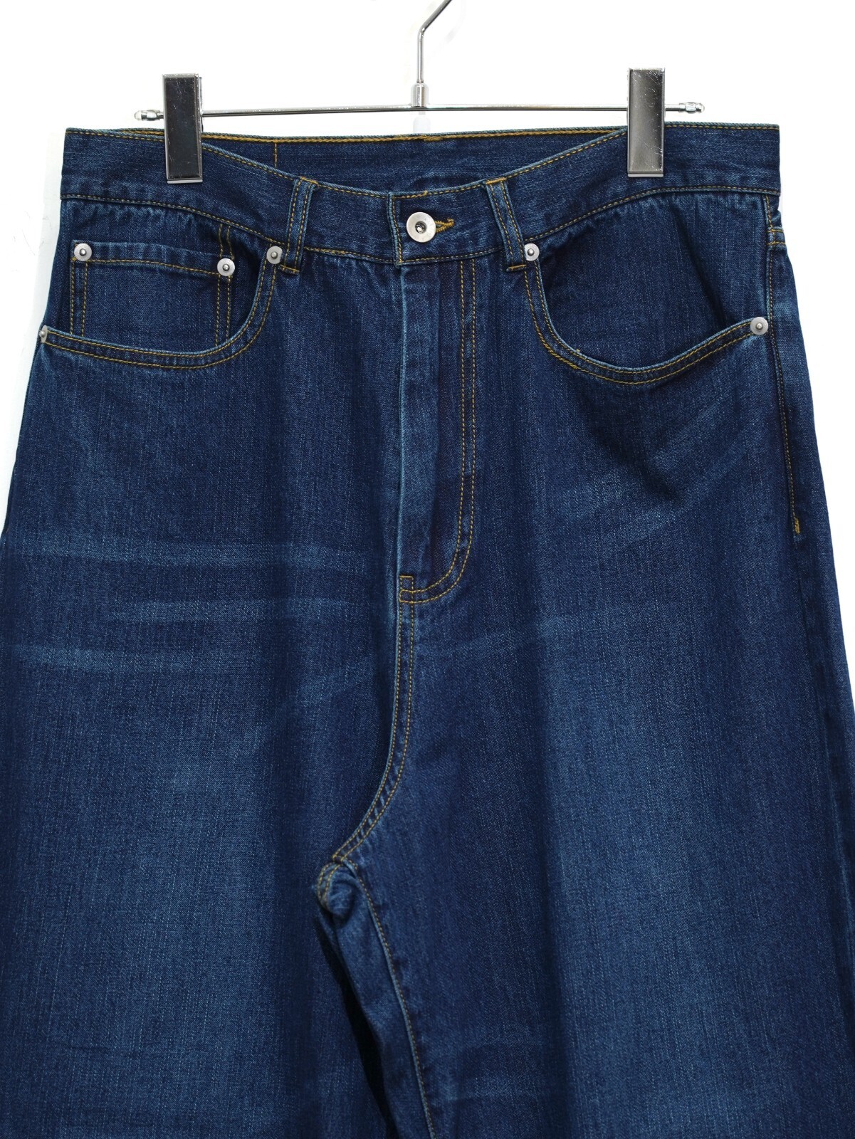 FreshService MENS CORPORATE DENIM FIVE POCKET PANTS(FADE INDIGO) IMAGE12