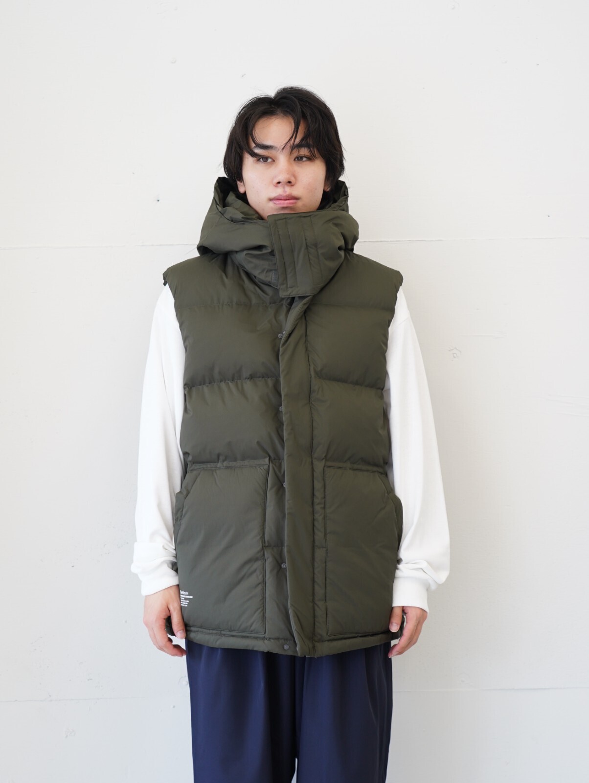 FreshService MENS CORPORATE DOWN VEST (24AW) IMAGE1