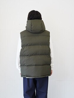 FreshService MENS CORPORATE DOWN VEST (24AW) IMAGE3