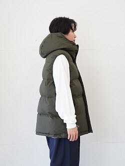 FreshService MENS CORPORATE DOWN VEST (24AW) IMAGE2