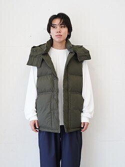 FreshService MENS CORPORATE DOWN VEST (24AW) IMAGE6