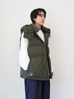 FreshService MENS CORPORATE DOWN VEST (24AW) IMAGE7