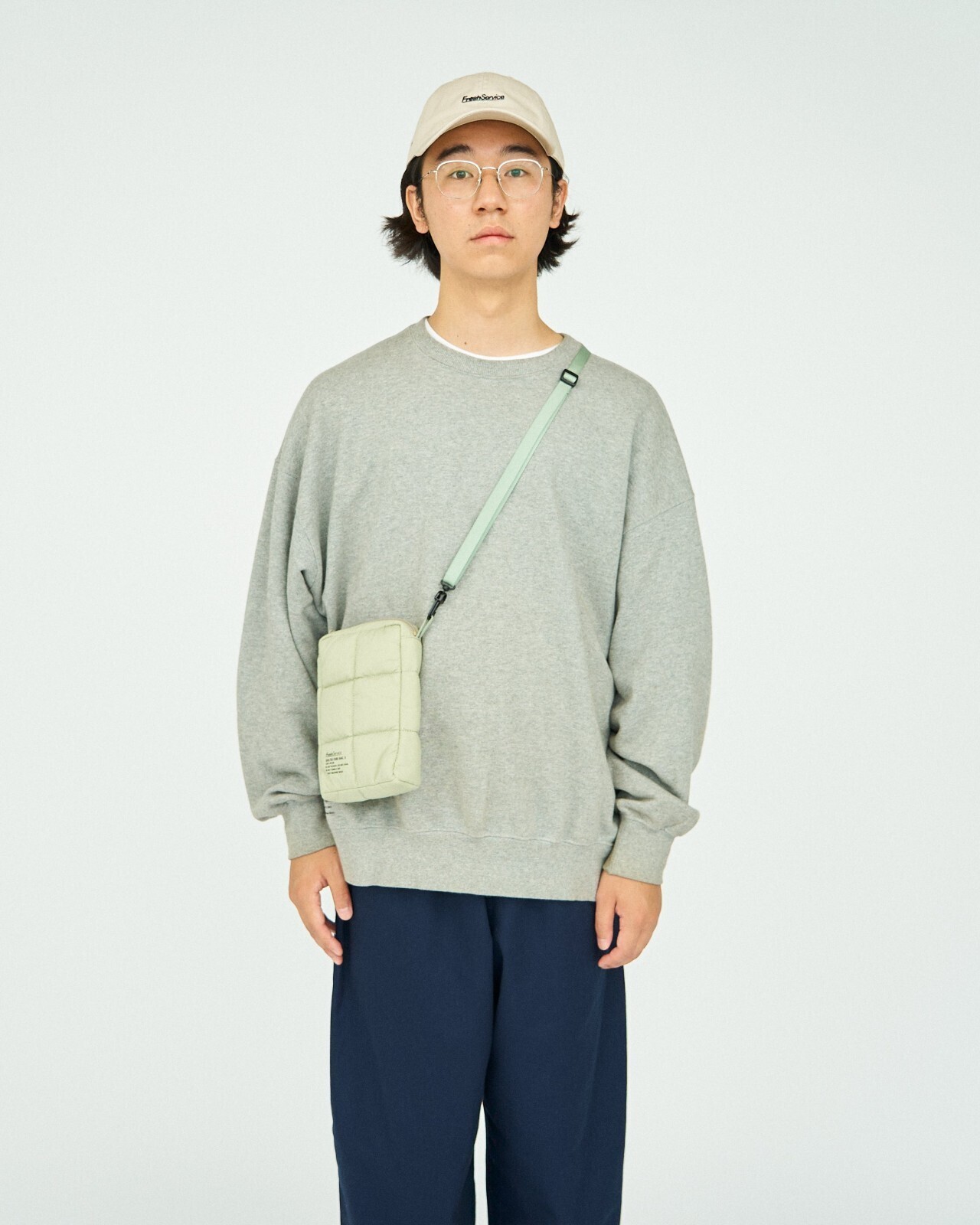 FreshService WOMENS & MENS QUILTED CUBE BAG_S IMAGE5