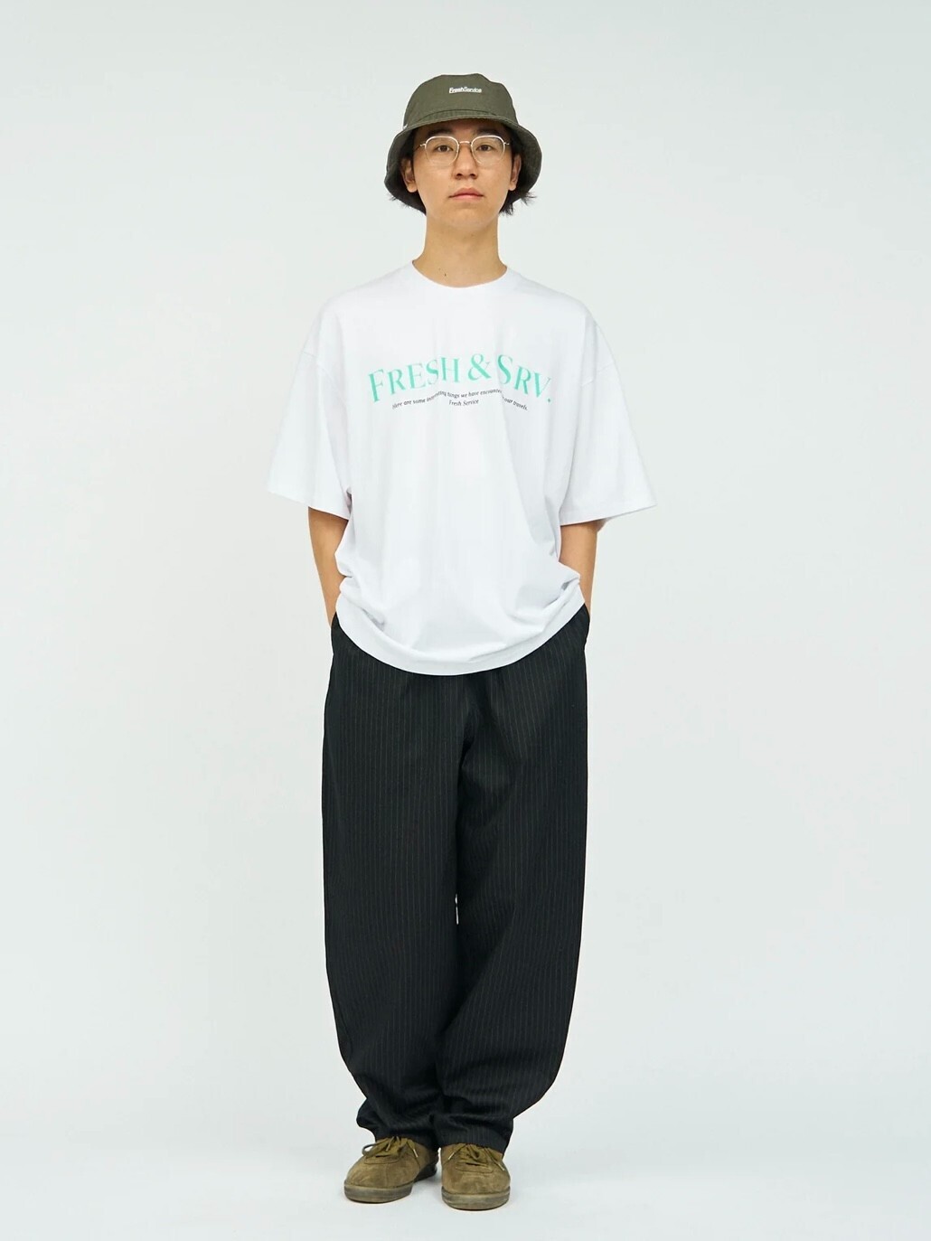 FreshService WOMENS & MENS CORPORATE PRINTED S/S TEE ”FRESH&SRV.” IMAGE3