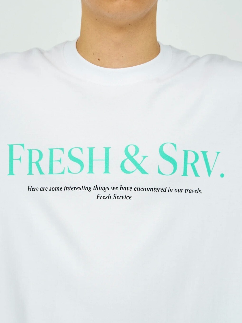 FreshService WOMENS & MENS CORPORATE PRINTED S/S TEE ”FRESH&SRV.” IMAGE5