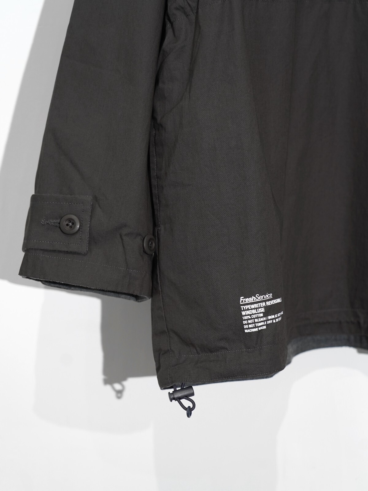 FreshService MENS TYPEWRITER REVERSIBLE WINDBLUSON IMAGE12