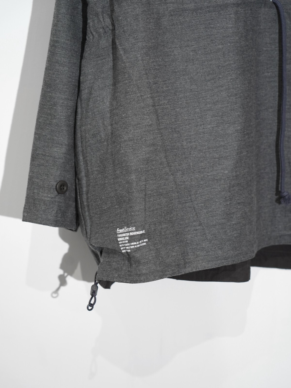 FreshService MENS TYPEWRITER REVERSIBLE WINDBLUSON IMAGE17