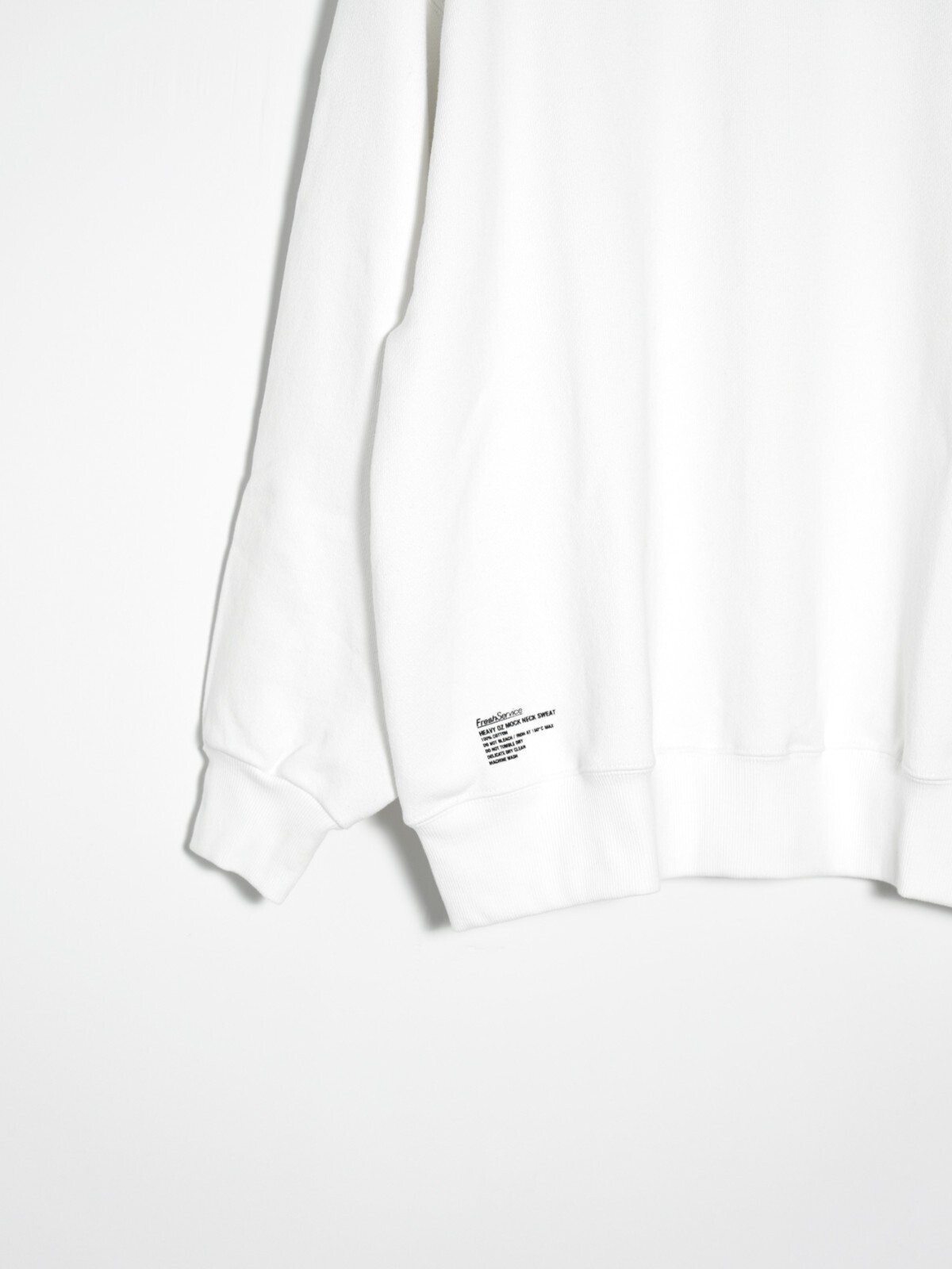 FreshService MENS Heavy OZ Mock Neck Sweat IMAGE4