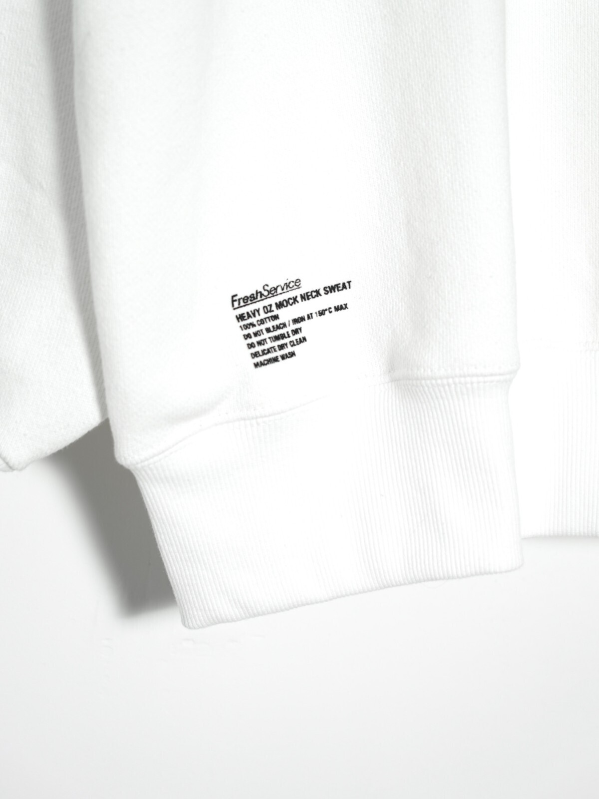 FreshService MENS Heavy OZ Mock Neck Sweat IMAGE5