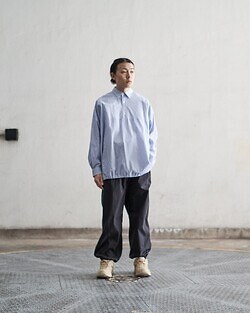 フレッシュサービス メンズ コーポレートアノラックシャツ 画像8