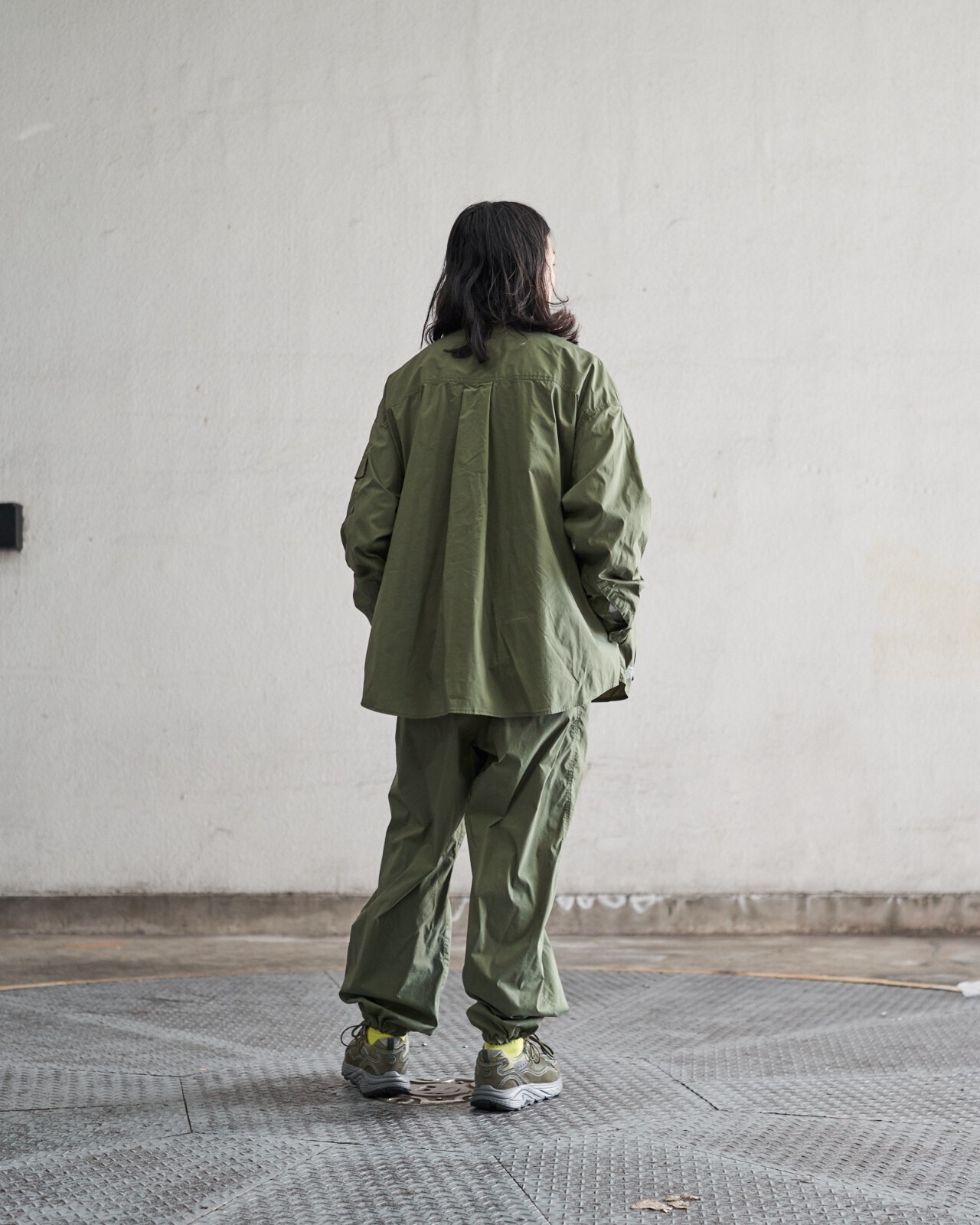 フレッシュサービス メンズ タクティカル ポケット ロングスリーブシャツ 画像11