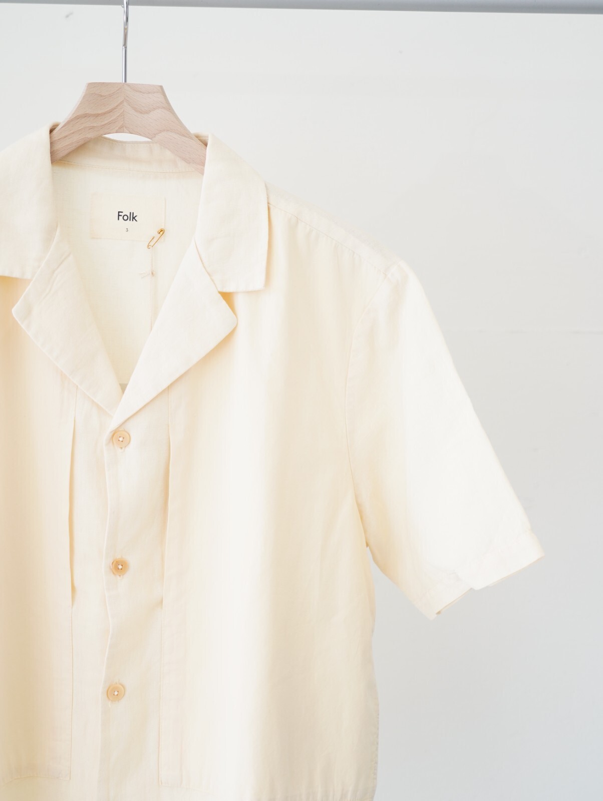 FOLK 남성 Overlay SS Shirt 이미지6