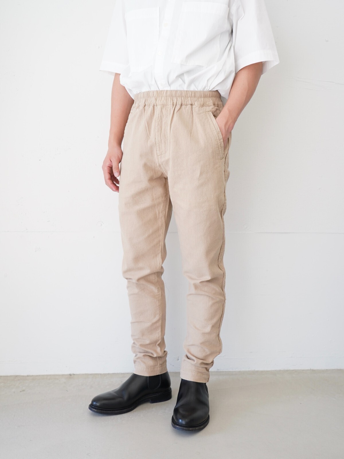 FOLK MENS Cotton Linnen Trousers IMAGE4
