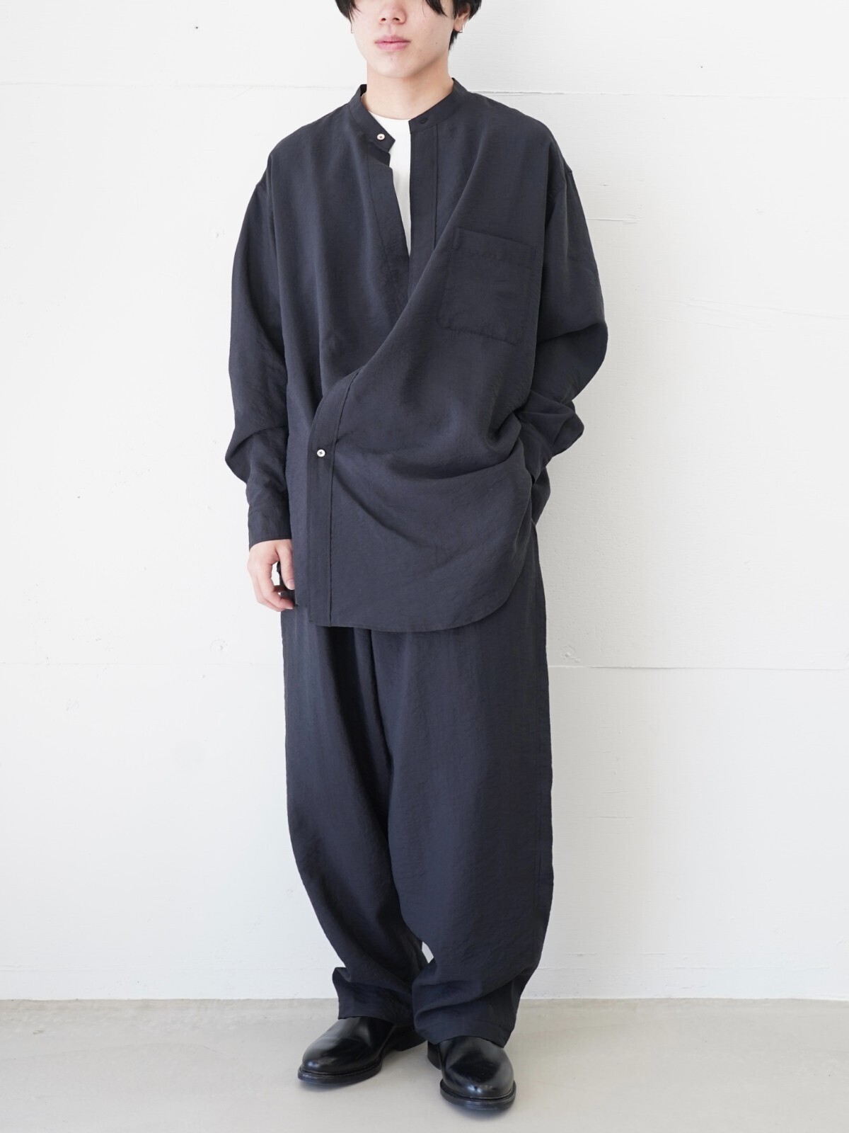 アクシス レディース & メンズ オーバーラップシャツ 画像10