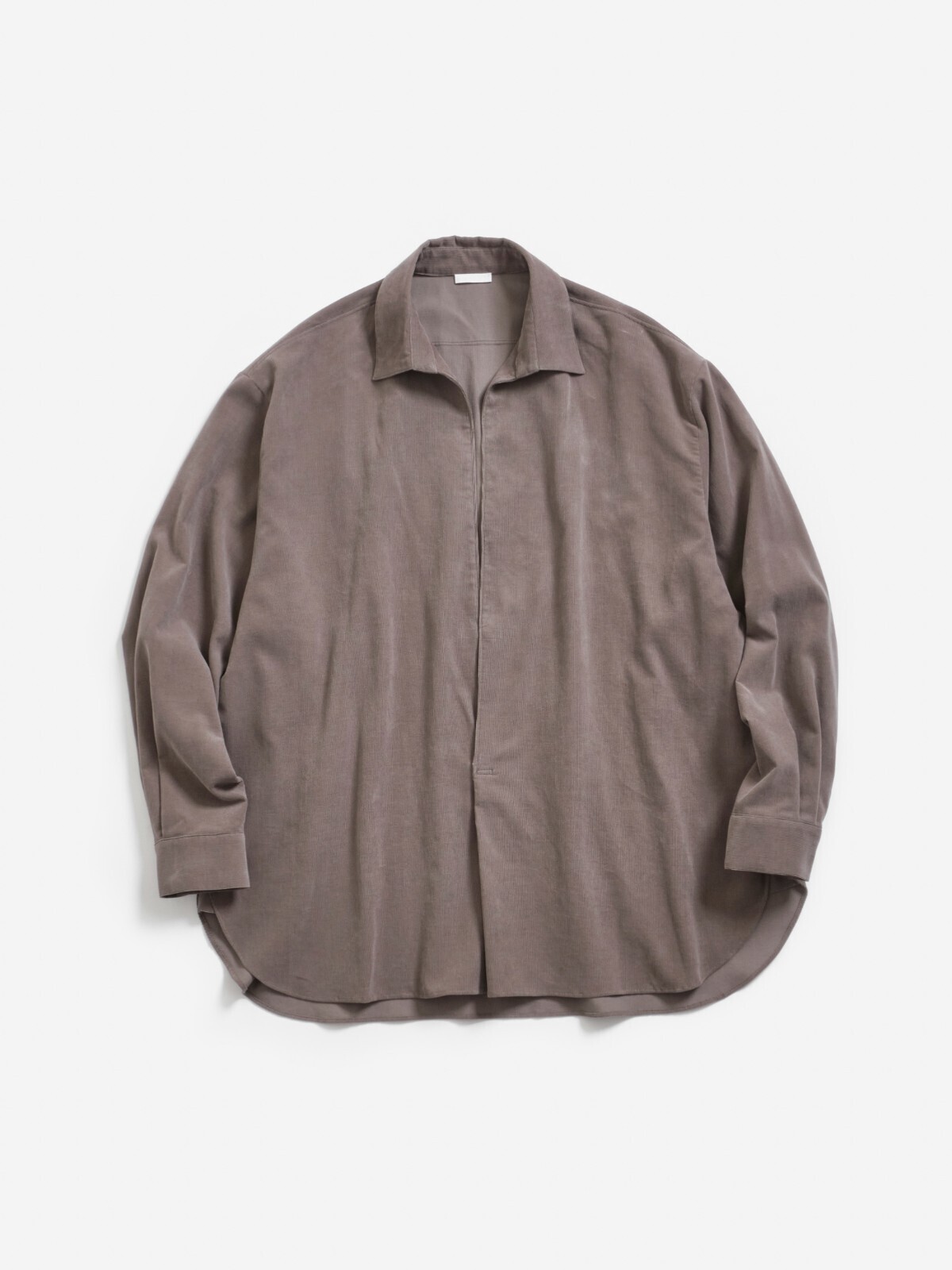 Blanc YM WOMENS & MENS Soft Corduroy Skipper Shirts IMAGE12