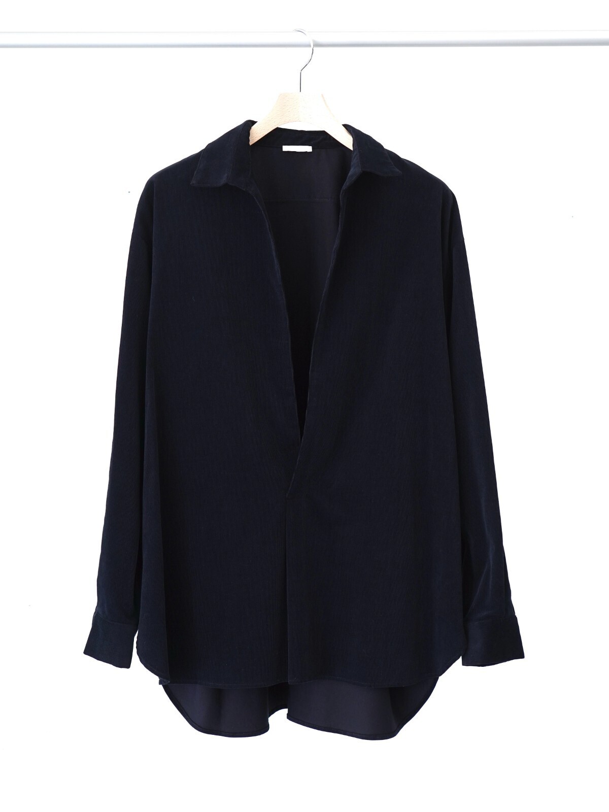 Blanc YM 女士 & 男士 Soft Corduroy Skipper Shirts 图片7