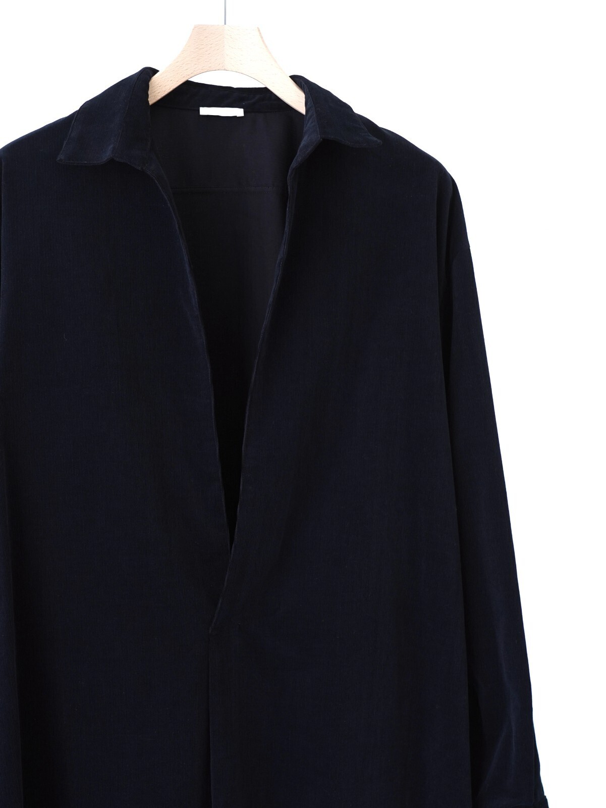 Blanc YM 女士 & 男士 Soft Corduroy Skipper Shirts 图片9