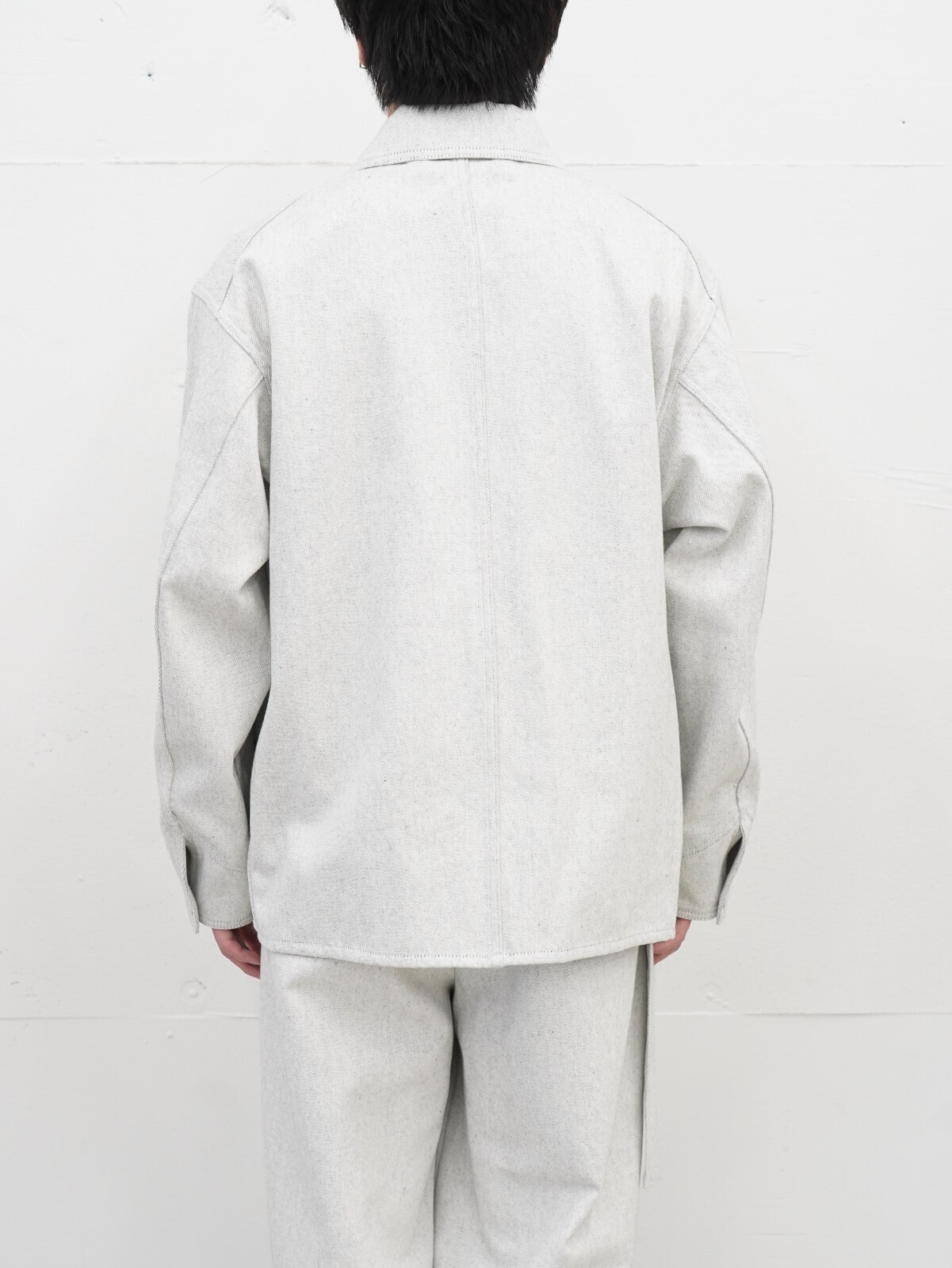 Blanc YM 女士 & 男士 Recycling Cotton Denim Coverall 图片4