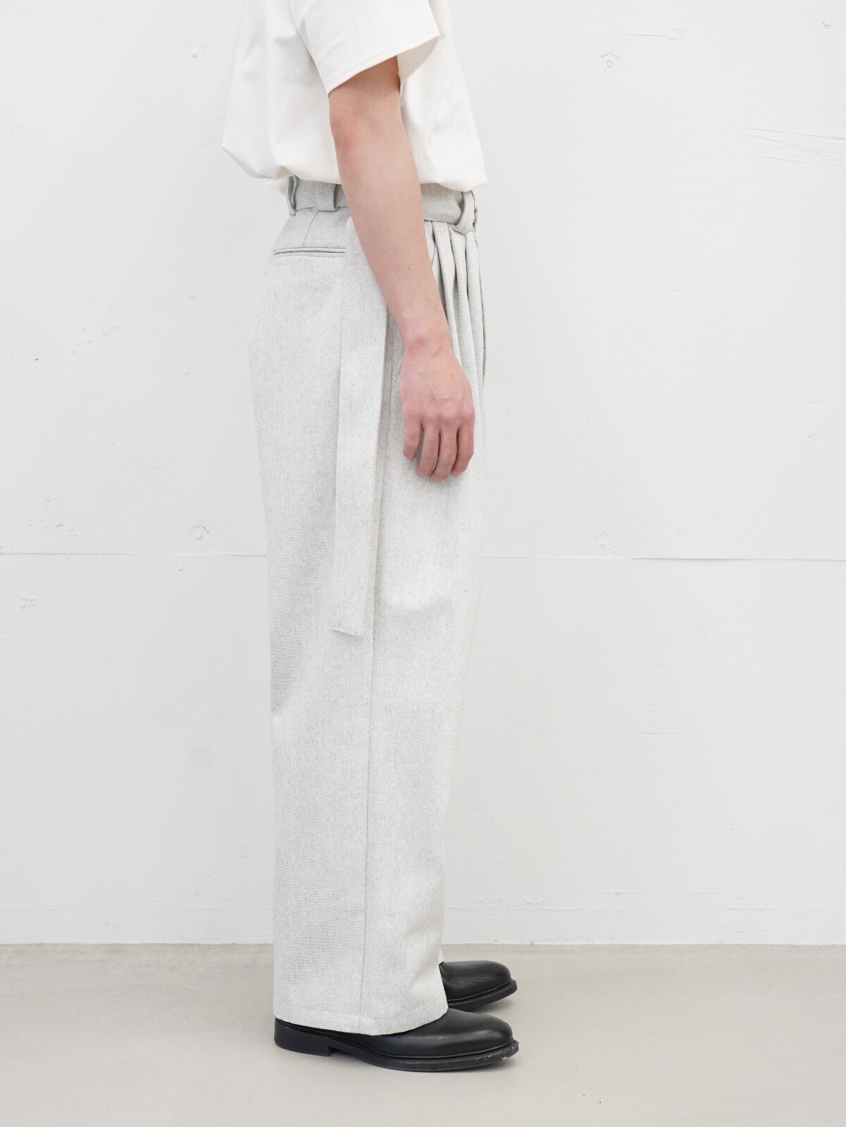 ブラン ワイエム レディース & メンズ リサイクルコットンデニムワイドパンツ 画像2