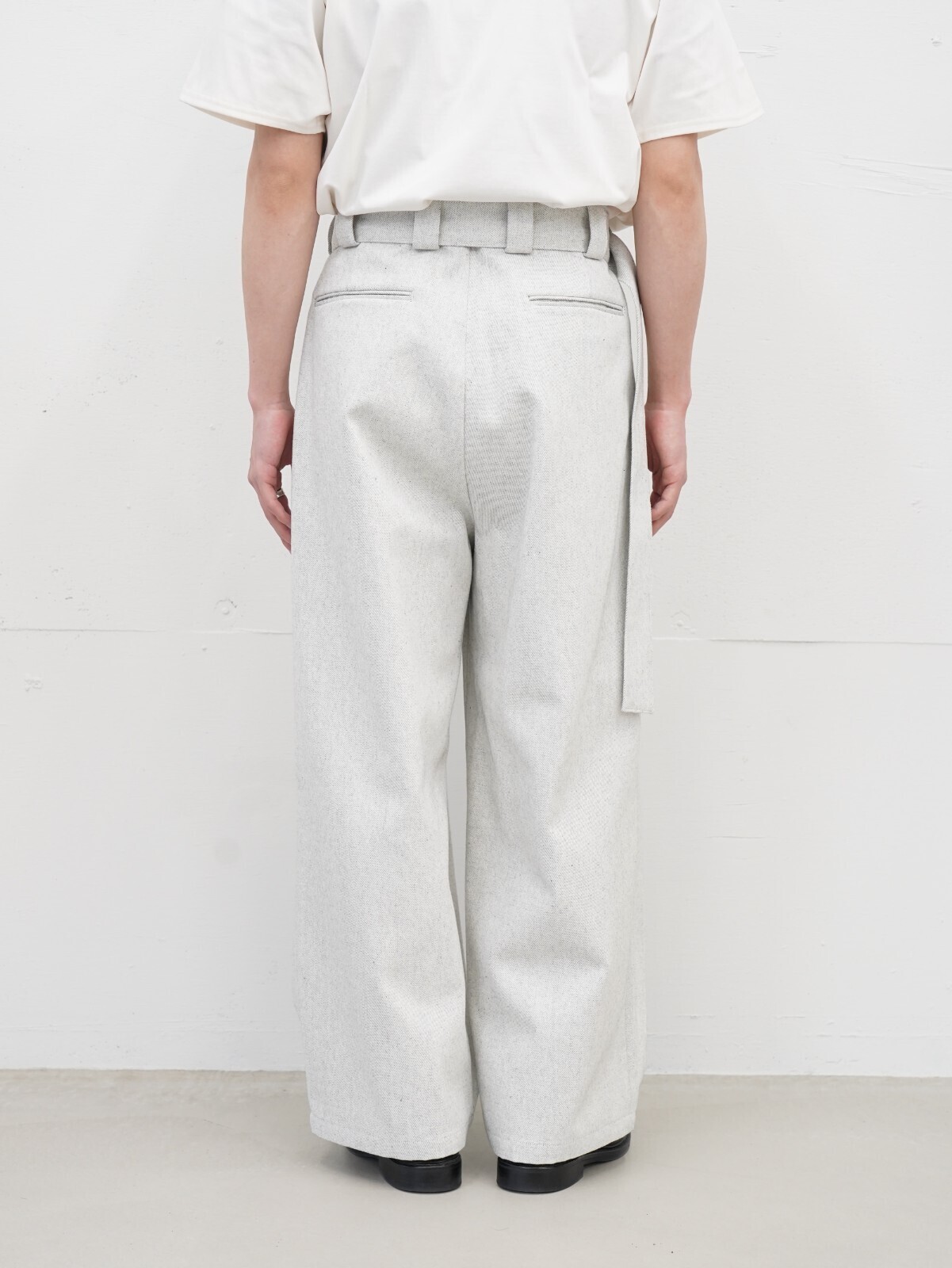 ブラン ワイエム レディース & メンズ リサイクルコットンデニムワイドパンツ 画像3