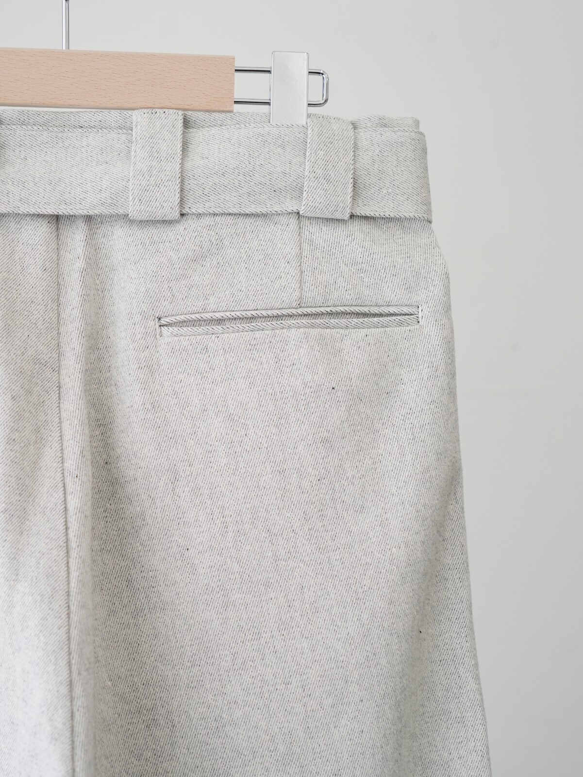 ブラン ワイエム レディース & メンズ リサイクルコットンデニムワイドパンツ 画像10