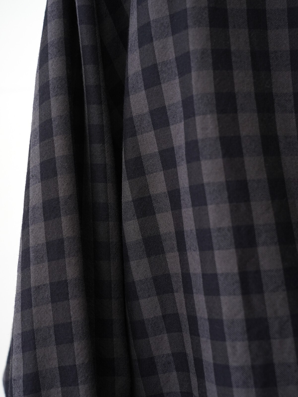 Blanc YM 女士 & 男士 Silk Plaid Skipper Shirts 图片7