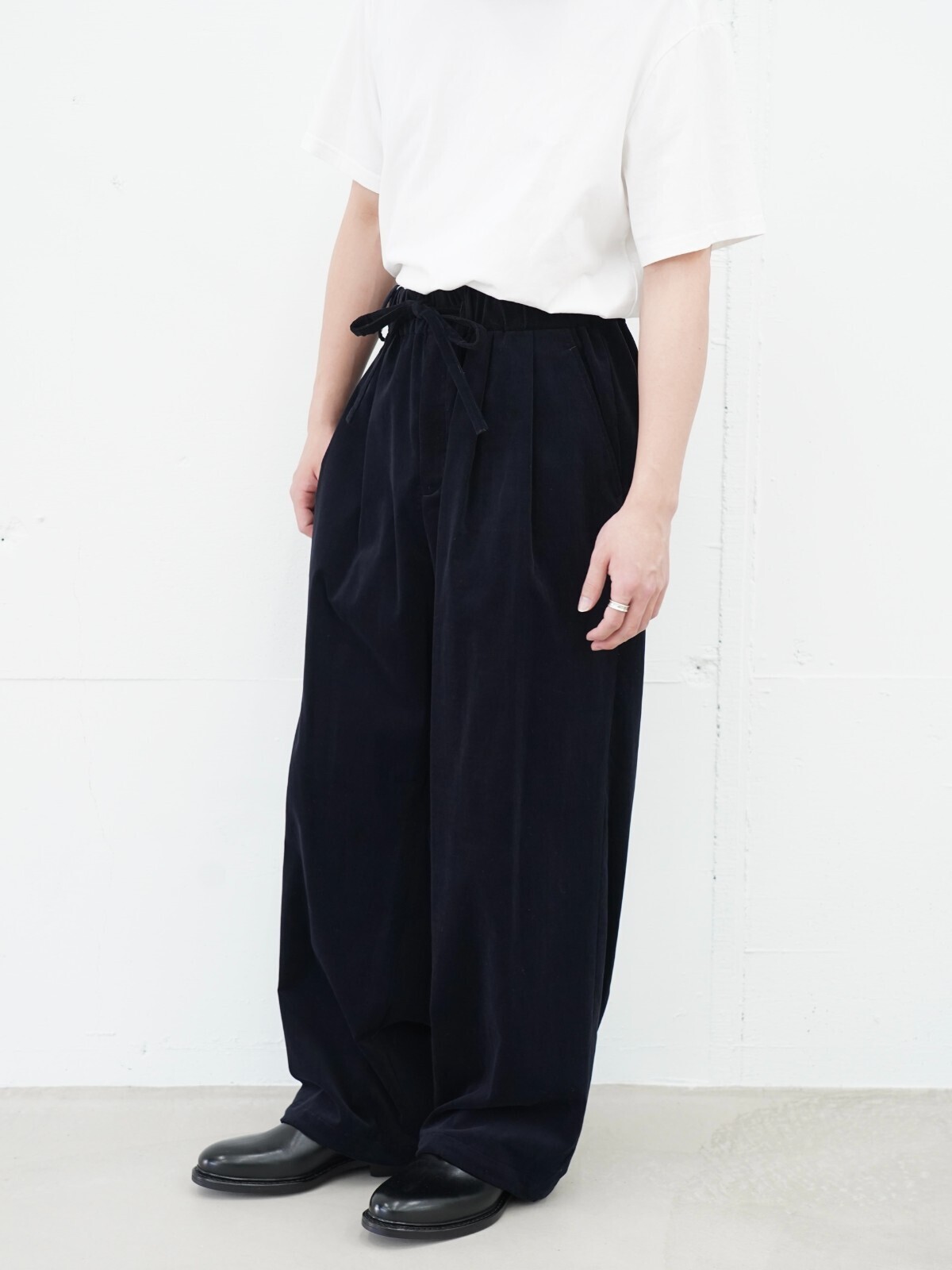 Blanc YM 여성 & 남성 Soft Corduroy Browsing Pants 이미지11