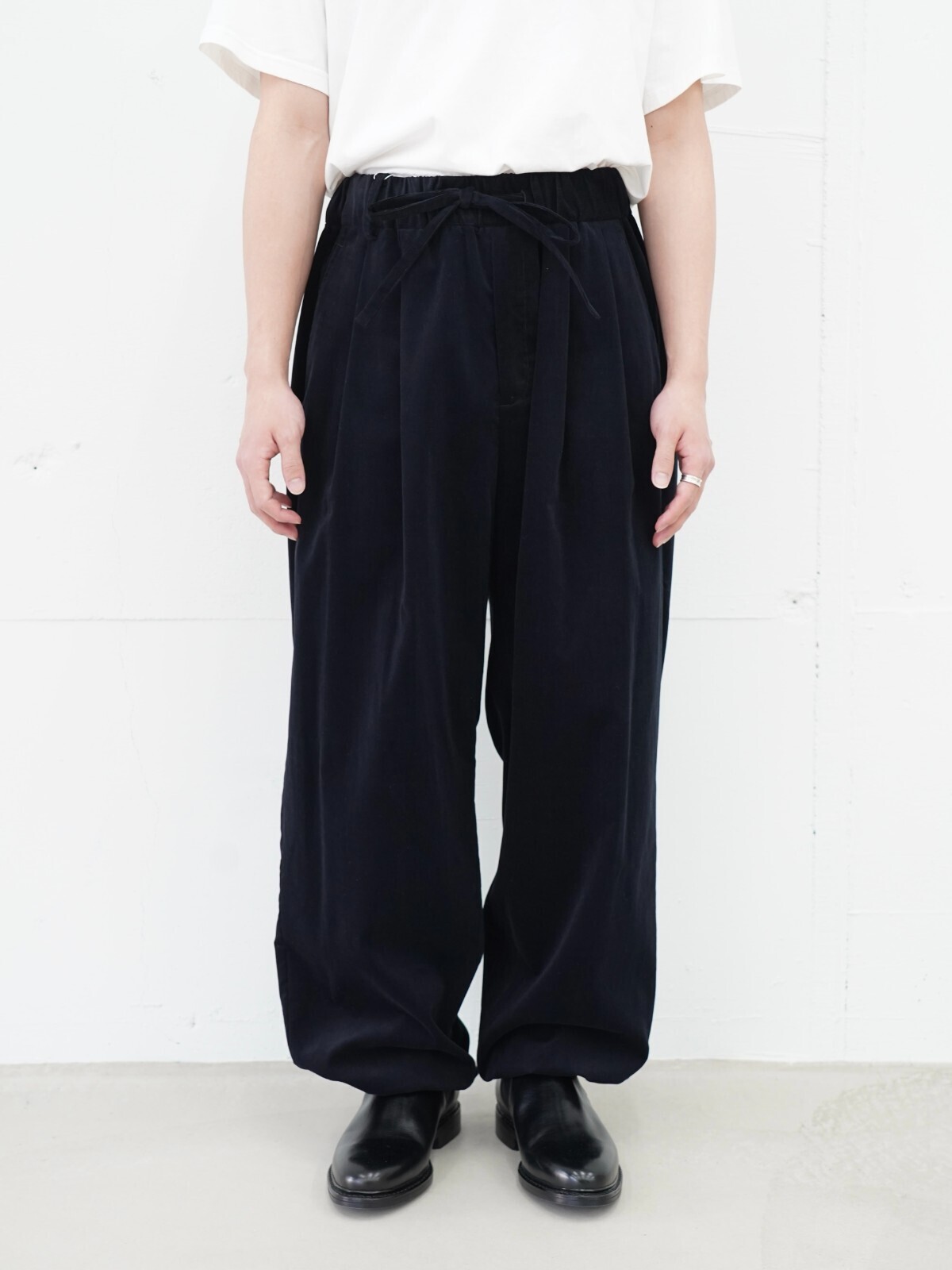 Blanc YM 여성 & 남성 Soft Corduroy Browsing Pants 이미지12