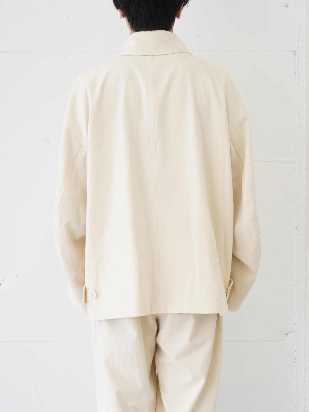 Blanc YM 女士 & 男士 Oxford Oversize Blouson 图片11